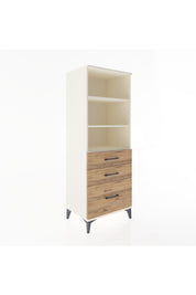 Hyperion Dolap 3 Raflı 3 Çekmeceli 60x44x163 Aytaşı-Çam