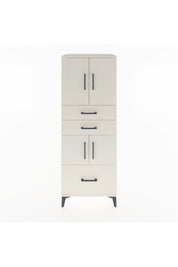 Hyperion Dolap 3 Raflı 3 Çekmeceli 4 Kapaklı 60x44x163 Aytaşı-Aytaşı