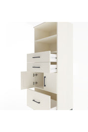 Hyperion Dolap 3 Raflı 3 Çekmeceli 2 Kapaklı 60x44x163 Aytaşı-Aytaşı