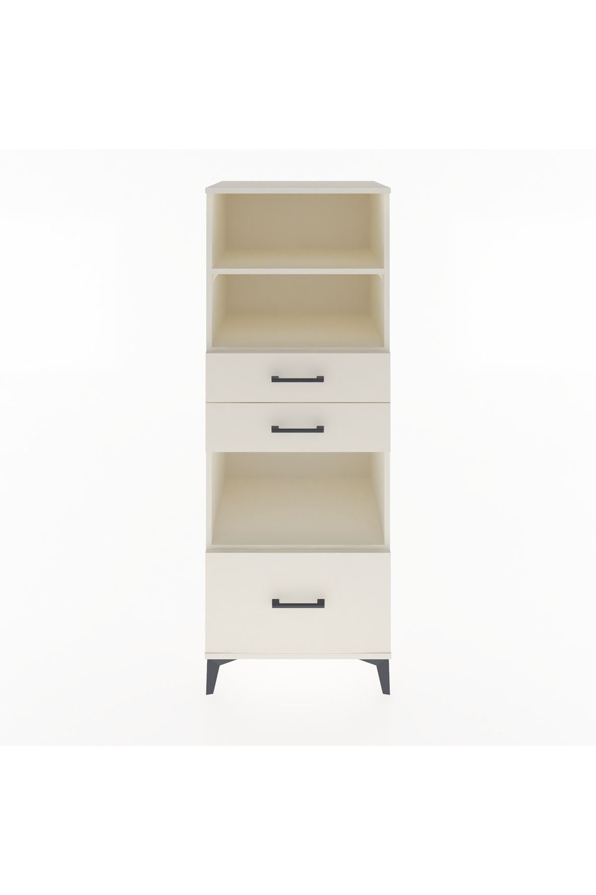 Hyperion Dolap 3 Raflı 3 Çekmeceli 60x44x163 Aytaşı-Aytaşı