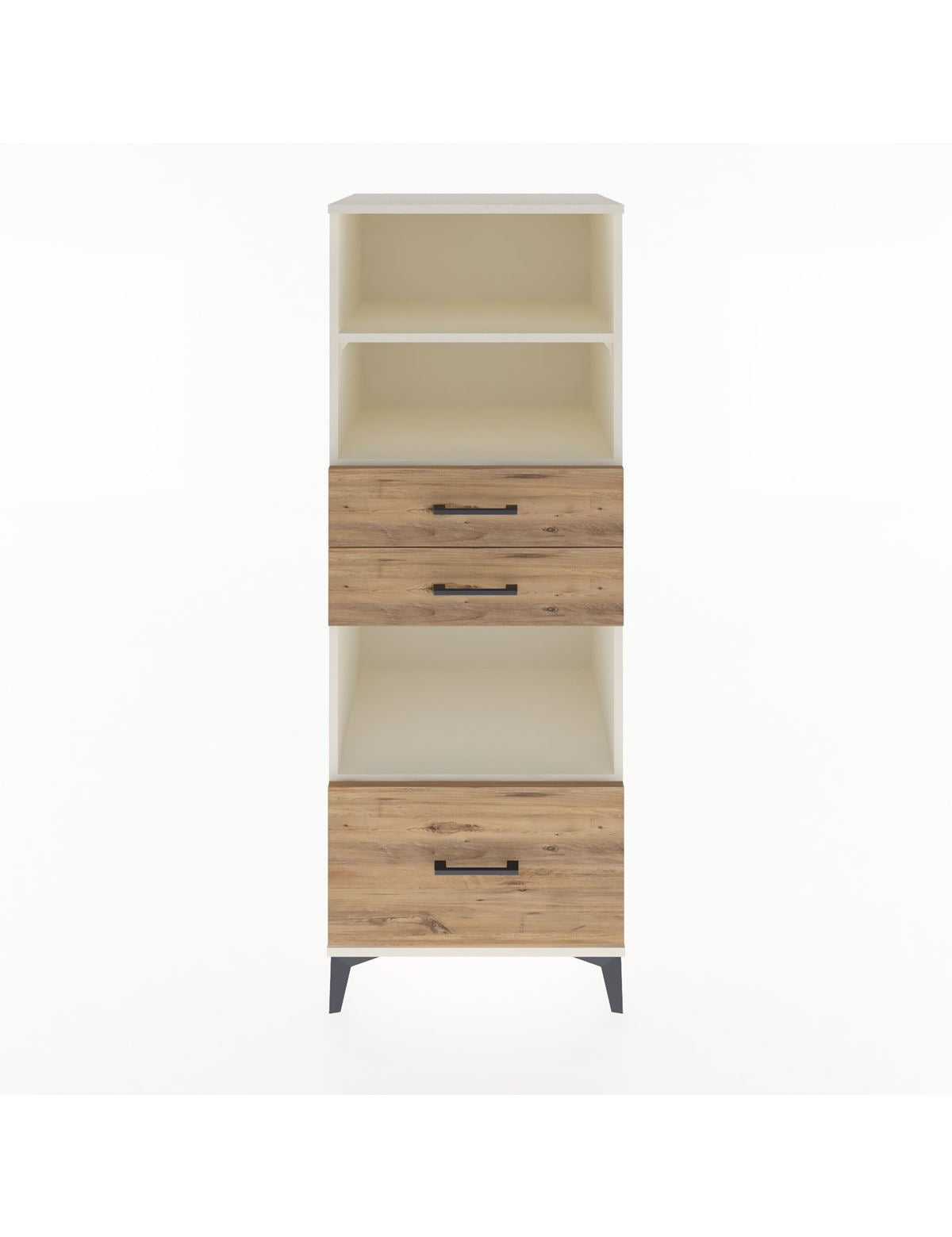 Hyperion Dolap 3 Raflı 3 Çekmeceli 60x44x163 Aytaşı-Çam