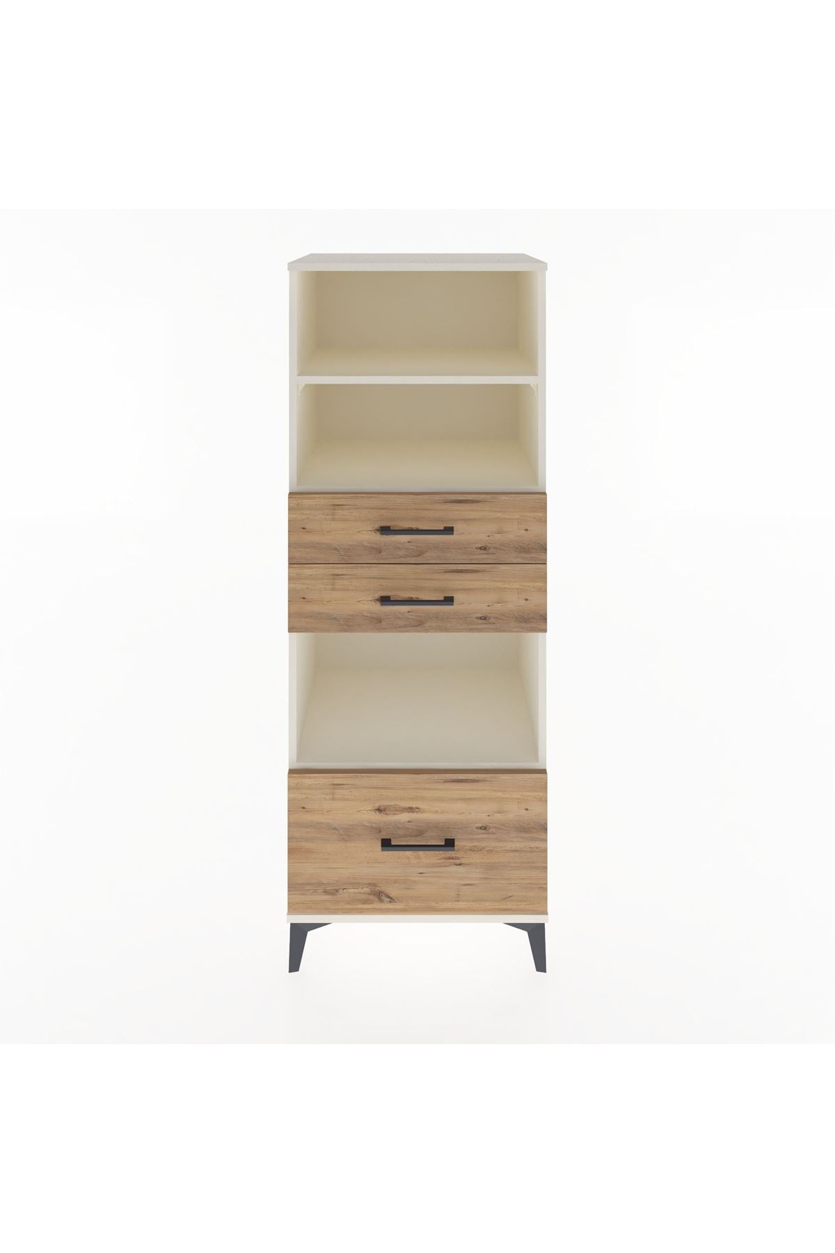 Hyperion Dolap 3 Raflı 3 Çekmeceli 60x44x163 Aytaşı-Çam