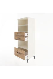 Hyperion Dolap 3 Raflı 3 Çekmeceli 60x44x163 Aytaşı-Çam