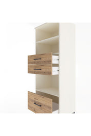 Hyperion Dolap 3 Raflı 3 Çekmeceli 60x44x163 Aytaşı-Çam