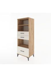 Hyperion Dolap 3 Raflı 3 Çekmeceli 60x44x163 Çam-Aytaşı