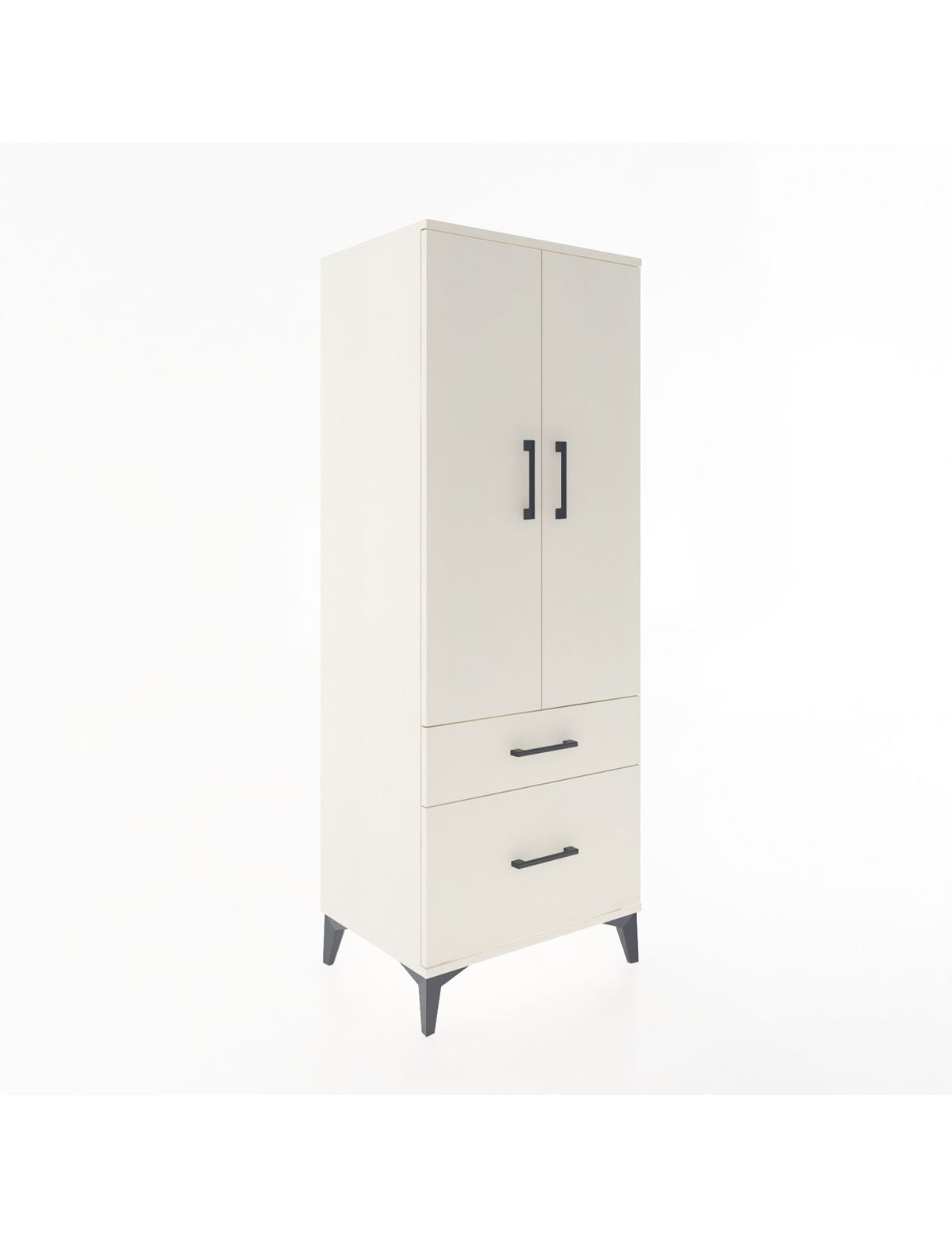 Hyperion Dolap 3 Raflı 2 Çekmeceli 2 Kapaklı 60x44x163 Aytaşı-Aytaşı