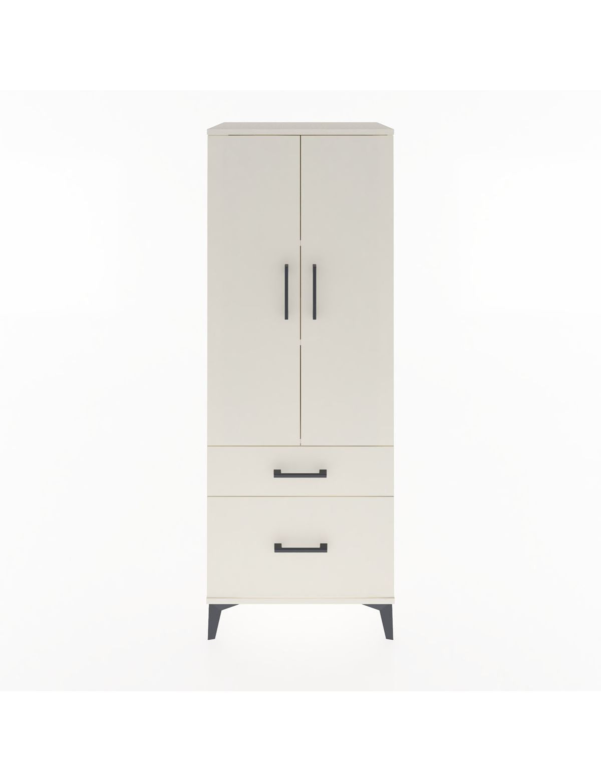 Hyperion Dolap 3 Raflı 2 Çekmeceli 2 Kapaklı 60x44x163 Aytaşı-Aytaşı