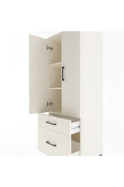 Hyperion Dolap 3 Raflı 2 Çekmeceli 2 Kapaklı 60x44x163 Aytaşı-Aytaşı