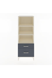 Hyperion Dolap 3 Raflı 2 Çekmeceli 60x44x163 Aytaşı-Antrasit