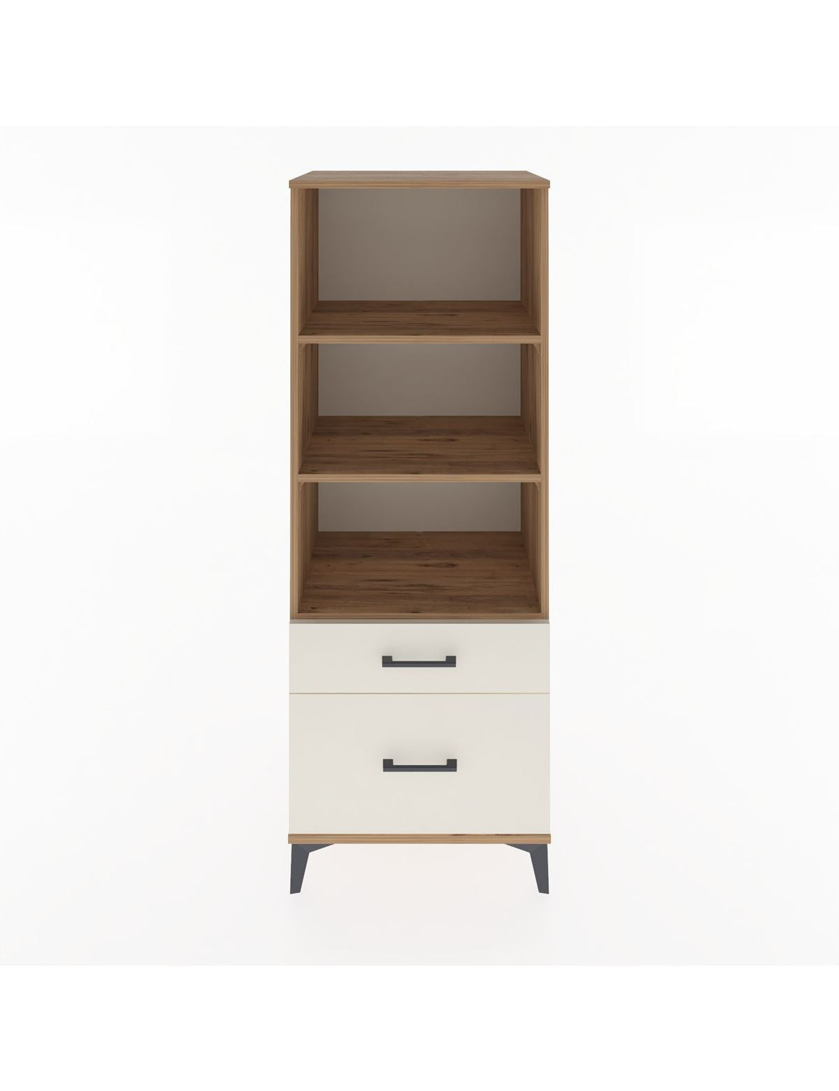 Hyperion Dolap 3 Raflı 2 Çekmeceli 60x44x163 Çam-Aytaşı