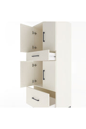 Hyperion Dolap 2 Raflı 2 Çekmeceli 4 Kapaklı 60x44x163 Aytaşı-Aytaşı