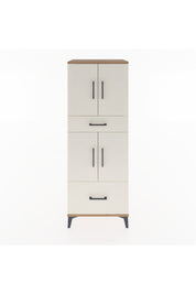 Hyperion Dolap 2 Raflı 2 Çekmeceli 4 Kapaklı 60x44x163 Çam-Aytaşı