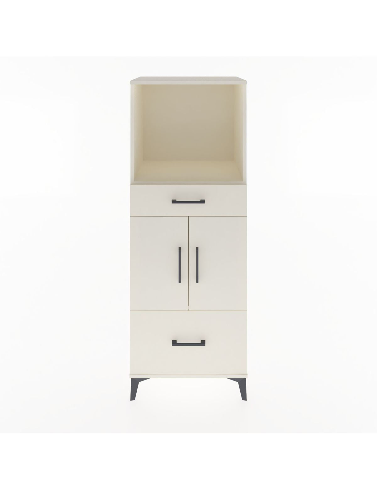 Hyperion Dolap 2 Raflı 2 Çekmeceli 2 Kapaklı 60x44x163 Aytaşı-Aytaşı