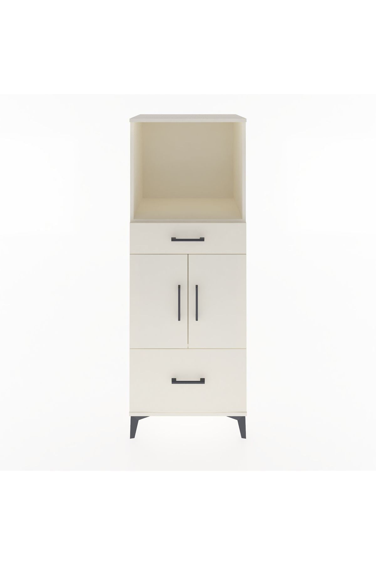 Hyperion Dolap 2 Raflı 2 Çekmeceli 2 Kapaklı 60x44x163 Aytaşı-Aytaşı