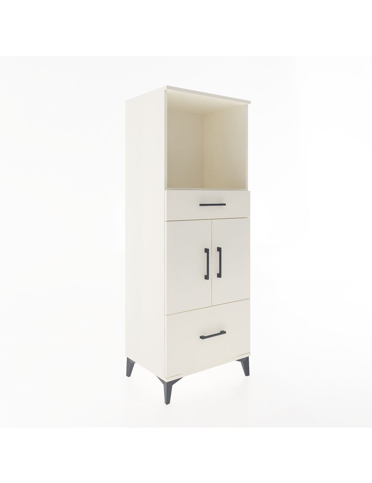 Hyperion Dolap 2 Raflı 2 Çekmeceli 2 Kapaklı 60x44x163 Aytaşı-Aytaşı