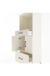 Hyperion Dolap 2 Raflı 2 Çekmeceli 2 Kapaklı 60x44x163 Aytaşı-Aytaşı