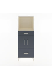 Hyperion Dolap 2 Raflı 2 Çekmeceli 2 Kapaklı 60x44x163 Aytaşı-Antrasit