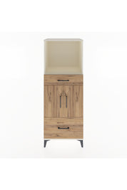 Hyperion Dolap 2 Raflı 2 Çekmeceli 2 Kapaklı 60x44x163 Aytaşı-Çam