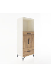 Hyperion Dolap 2 Raflı 2 Çekmeceli 2 Kapaklı 60x44x163 Aytaşı-Çam