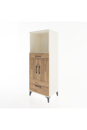 Hyperion Dolap 2 Raflı 2 Çekmeceli 2 Kapaklı 60x44x163 Aytaşı-Çam