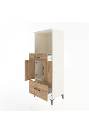 Hyperion Dolap 2 Raflı 2 Çekmeceli 2 Kapaklı 60x44x163 Aytaşı-Çam