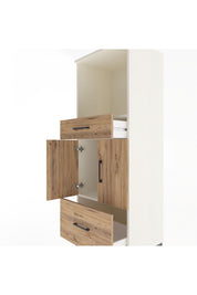 Hyperion Dolap 2 Raflı 2 Çekmeceli 2 Kapaklı 60x44x163 Aytaşı-Çam