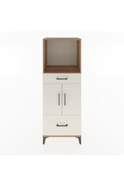 Hyperion Dolap 2 Raflı 2 Çekmeceli 2 Kapaklı 60x44x163 Çam-Aytaşı