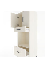 Hyperion Dolap 2 Raflı 2 Çekmeceli 2 Kapaklı 60x44x163 - S53M017V1B