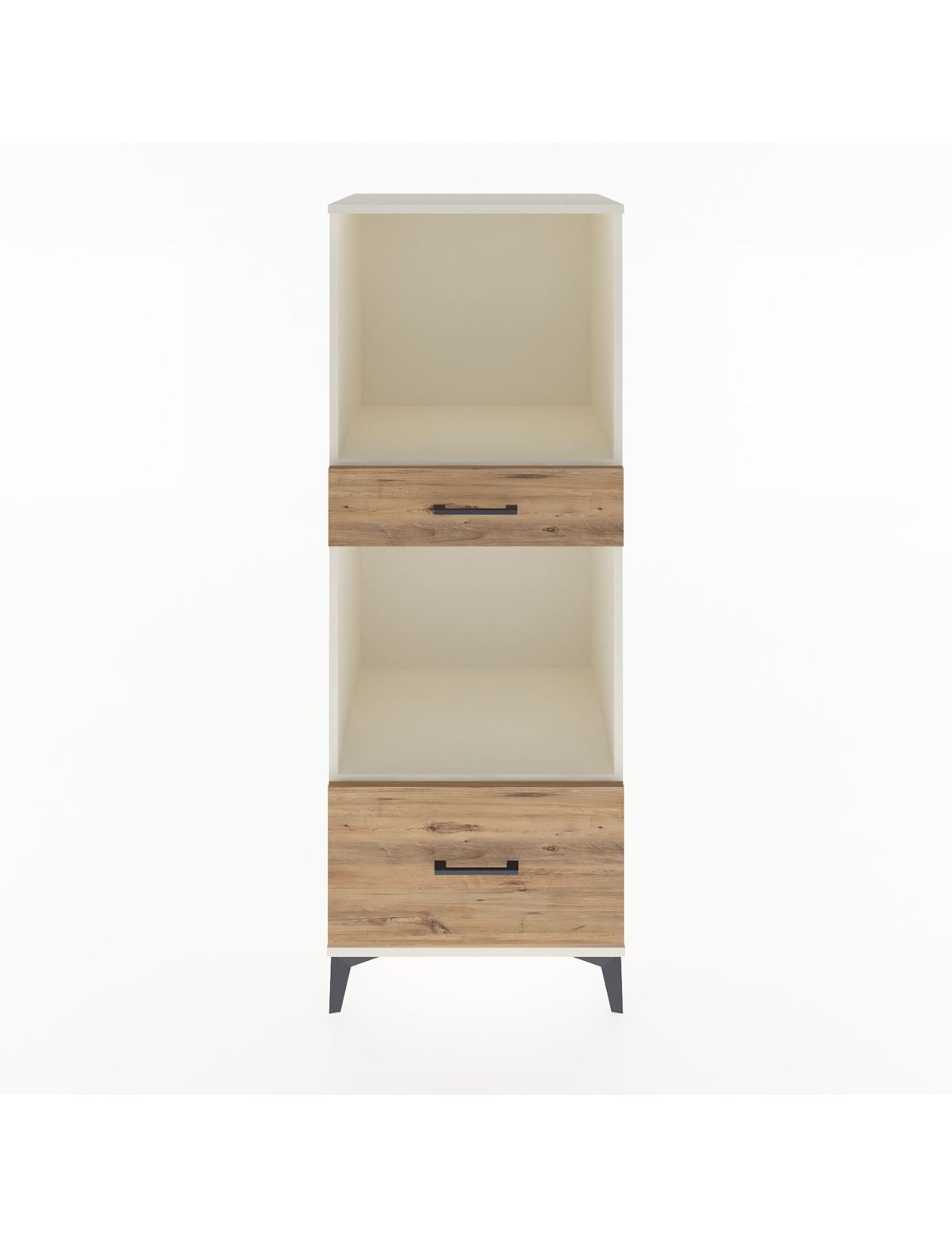 Hyperion Dolap 2 Raflı 2 Çekmeceli 60x44x163 Aytaşı-Çam