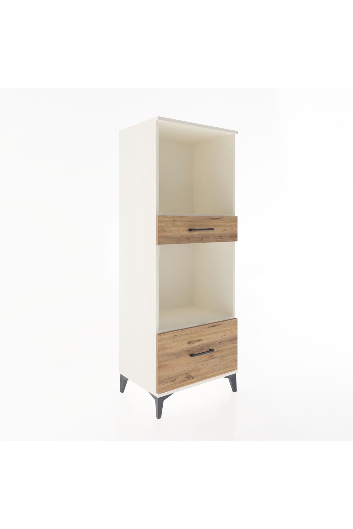 Hyperion Dolap 2 Raflı 2 Çekmeceli 60x44x163 Aytaşı-Çam