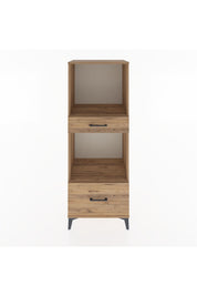 Hyperion Dolap 2 Raflı 2 Çekmeceli 60x44x163 Çam-Çam