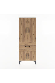 Hyperion Dolap 3 Raflı Tek Çekmeceli 4 Kapaklı 60x44x163 Aytaşı-Çam