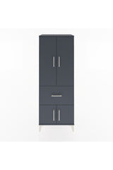Hyperion Dolap 3 Raflı Tek Çekmeceli 4 Kapaklı 60x44x163
