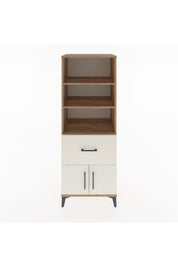 Hyperion Dolap 3 Raflı Tek Çekmeceli 2 Kapaklı 60x44x163 Çam-Aytaşı
