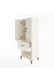 Hyperion Dolap 3 Raflı Tek Çekmeceli 2 Kapaklı 60x44x163 Aytaşı-Aytaşı