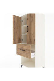 Hyperion Dolap 3 Raflı Tek Çekmeceli 2 Kapaklı 60x44x163 Aytaşı-Çam