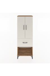 Hyperion Dolap 3 Raflı Tek Çekmeceli 2 Kapaklı 60x44x163 Çam-Aytaşı