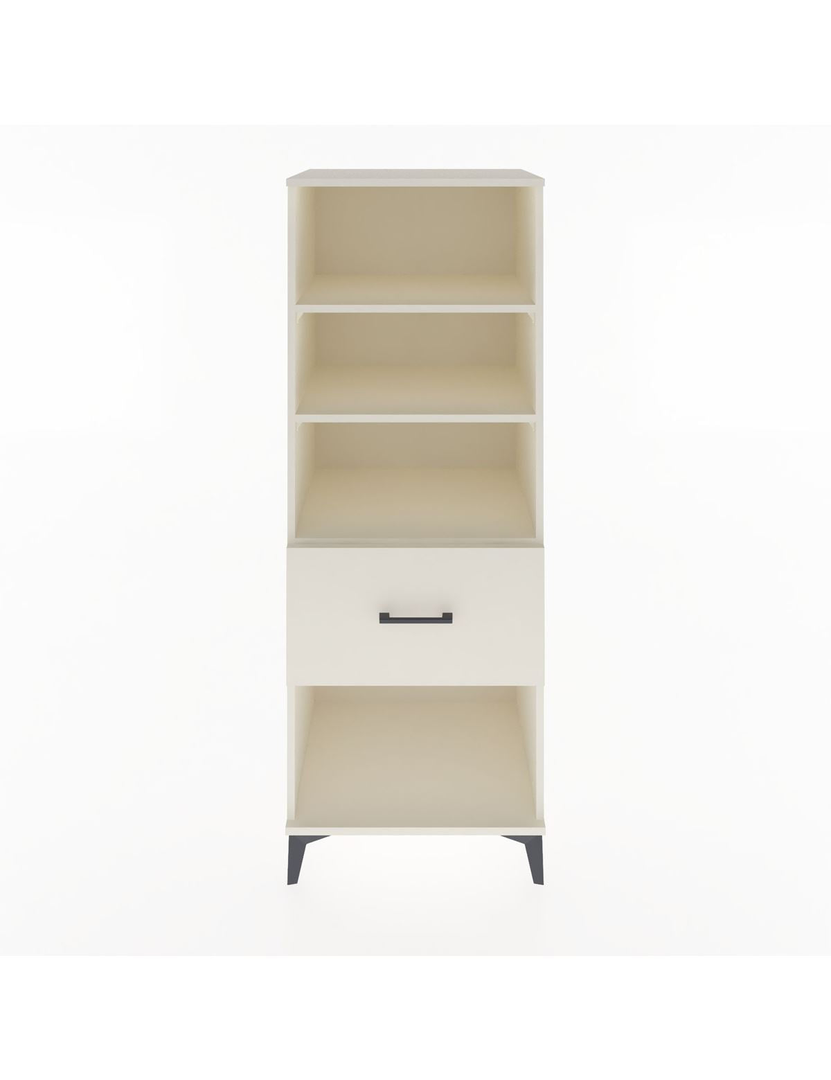 Hyperion Dolap 3 Raflı Tek Çekmeceli 60x44x163 Aytaşı-Aytaşı