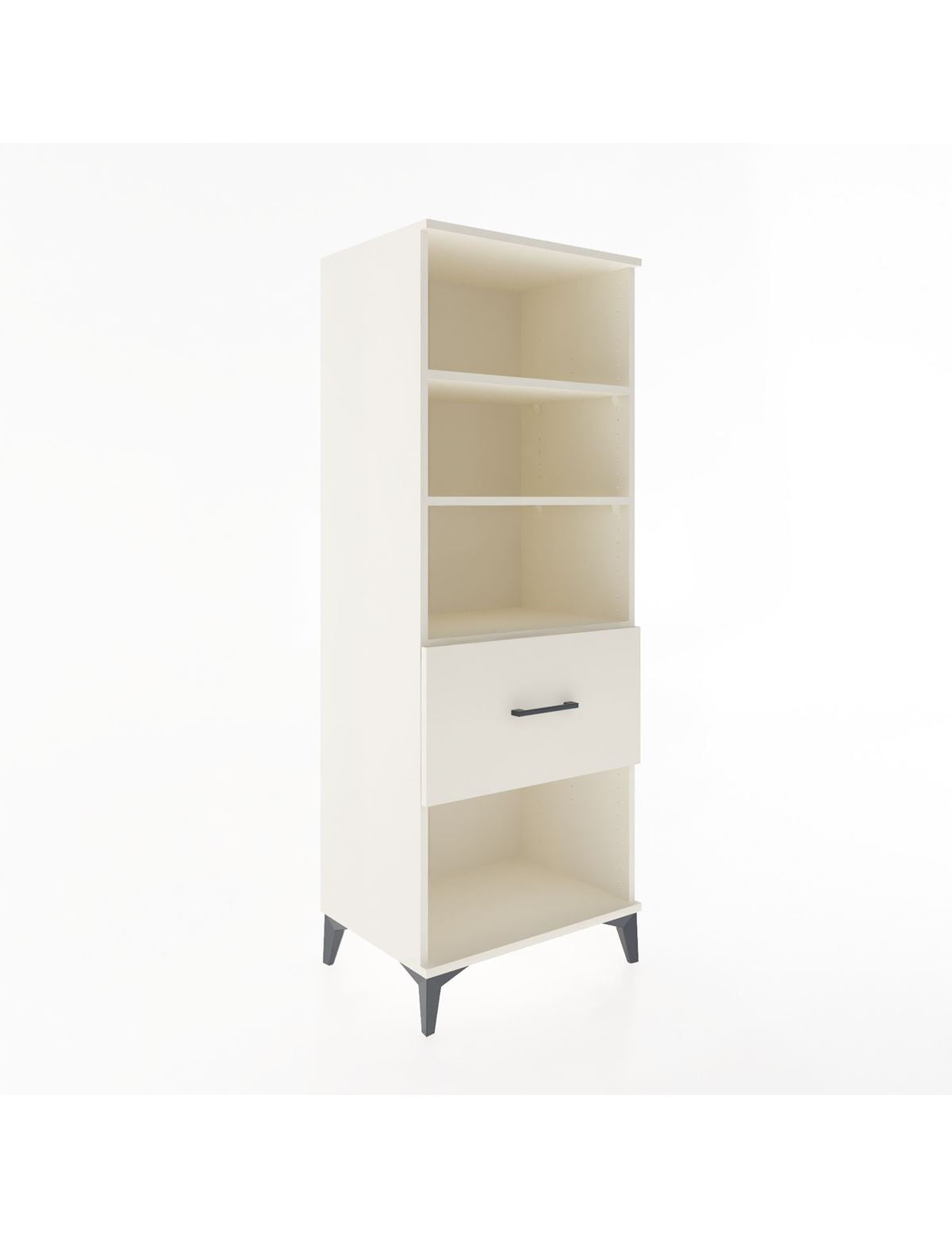 Hyperion Dolap 3 Raflı Tek Çekmeceli 60x44x163 Aytaşı-Aytaşı