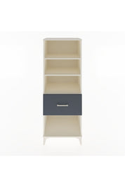 Hyperion Dolap 3 Raflı Tek Çekmeceli 60x44x163 Aytaşı-Antrasit