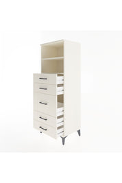 Hyperion Dolap 2 Raflı 5 Çekmeceli 60x44x163 Aytaşı-Aytaşı