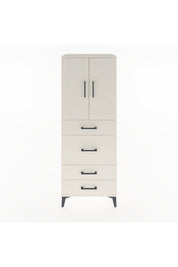 Hyperion Dolap 3 Raflı 4 Çekmeceli 2 Kapaklı 60x44x163 Aytaşı-Aytaşı