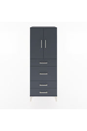 Hyperion Dolap 3 Raflı 4 Çekmeceli 2 Kapaklı 60x44x163 - S53M025V5B