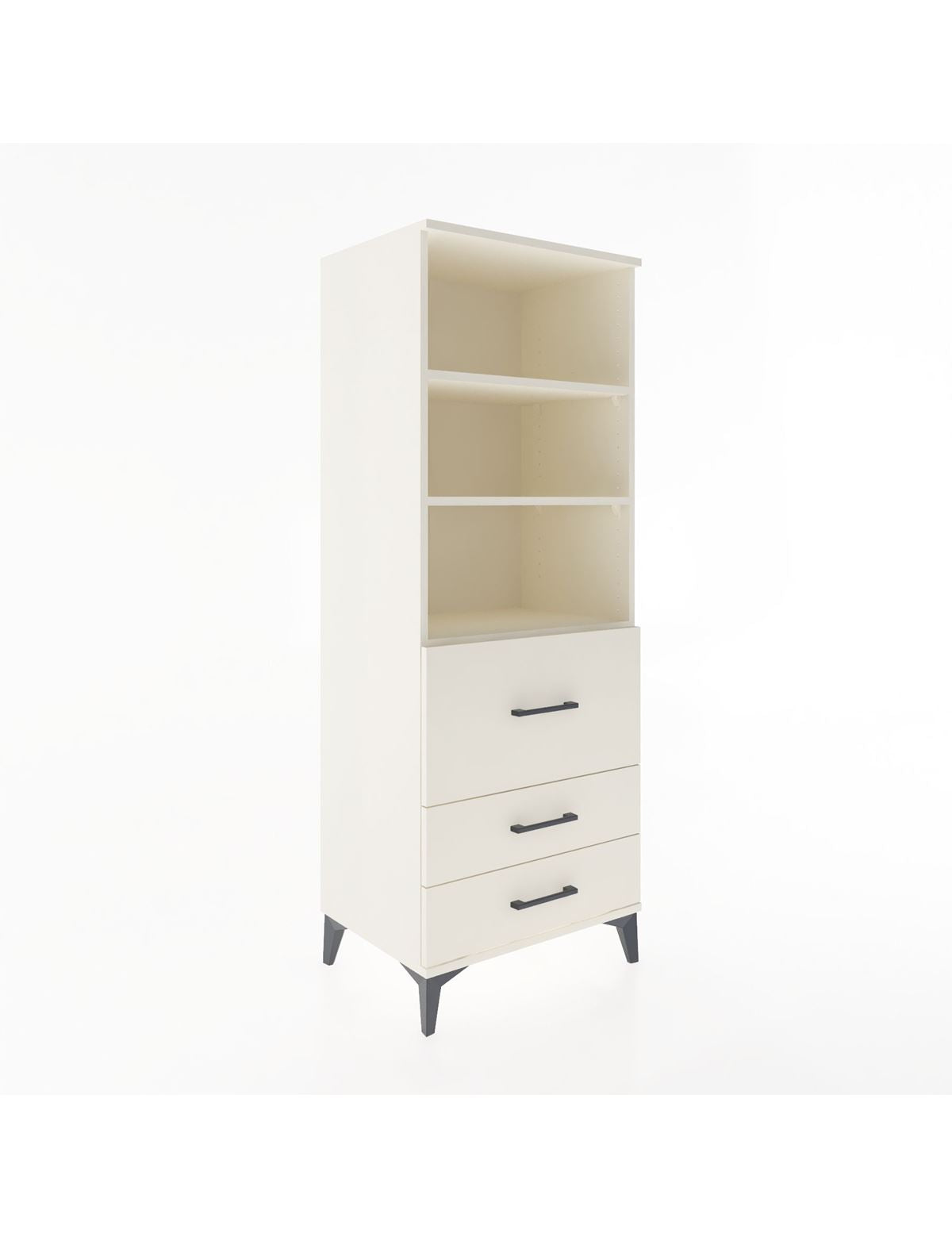 Hyperion Dolap 3 Raflı 3 Çekmeceli 60x44x163 Aytaşı-Aytaşı