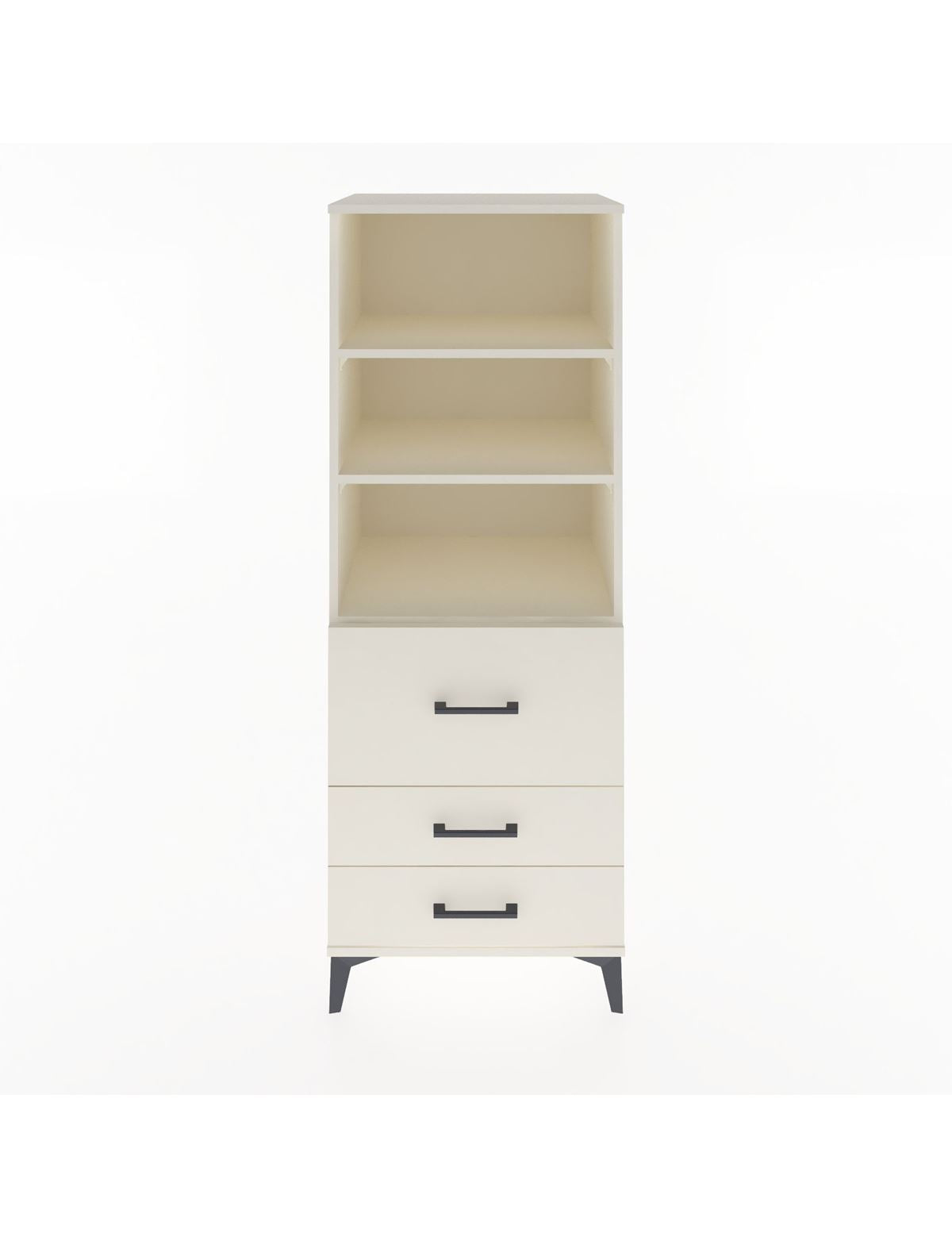 Hyperion Dolap 3 Raflı 3 Çekmeceli 60x44x163 Aytaşı-Aytaşı