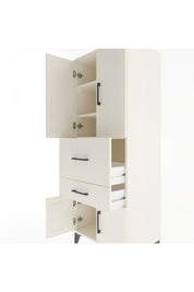 Hyperion Dolap 3 Raflı 2 Çekmeceli 4 Kapaklı 60x44x163 Aytaşı-Aytaşı