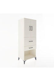 Hyperion Dolap 3 Raflı 2 Çekmeceli 2 Kapaklı 60x44x163 Aytaşı-Aytaşı