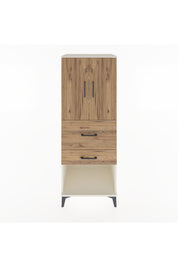 Hyperion Dolap 3 Raflı 2 Çekmeceli 2 Kapaklı 60x44x163 Aytaşı-Çam