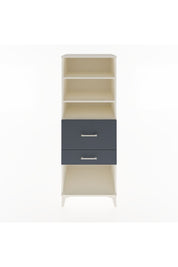 Hyperion Dolap 3 Raflı 2 Çekmeceli 60x44x163 Aytaşı-Antrasit