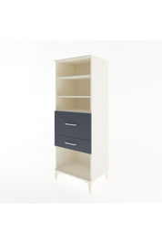 Hyperion Dolap 3 Raflı 2 Çekmeceli 60x44x163 Aytaşı-Antrasit